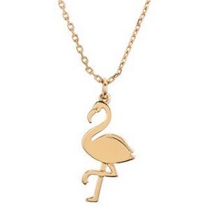 Kate Spade ’By the Pool’ Flamingo Pendant Necklace
